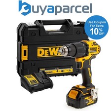 Image of Dewalt DCD709M1T 18v XR Brushless Compact Combi Hammer Drill Tstak - 1 x 4.0ah