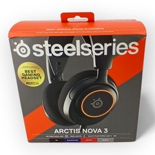 Steelseries Arctis Nova 3 Wireless Multi-Platform Gaming Headset Untested