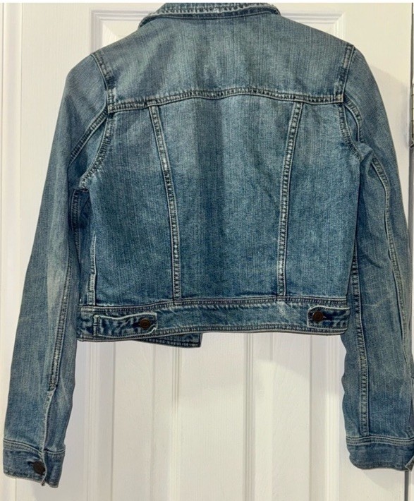 American Eagle Women Basic Jacket Collared Pocket… - image 6