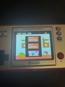 Super Mario Bros Game And Watch Hand Held Console ONLY NO CHARGER
