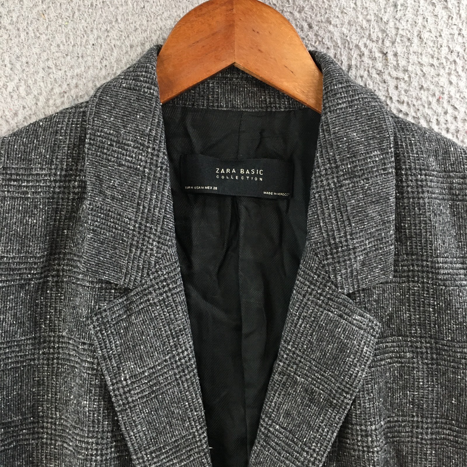 Zara Basic Blazer Jacket Womens M Single Button P… - image 3