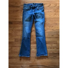 Kut from the Kloth Natalie Bootcut Jeans Womens 6 High Rise Dark Wash Denim