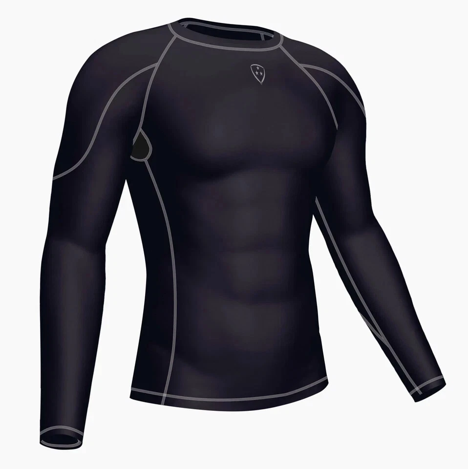 Men's Full Sleeve Compression Base Layer – Ideal for Gym, Running, & Sports - Image 3 of 4
