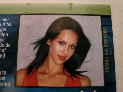 Jessica Alba 2002 Topps FOX TV SHOW James Cameron DARK ANGEL Teen Dream #71 - Picture 7 of 8