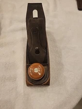 Vintage Stanley 8" Wood Bottom Plane
