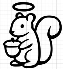 Squirrel Decal