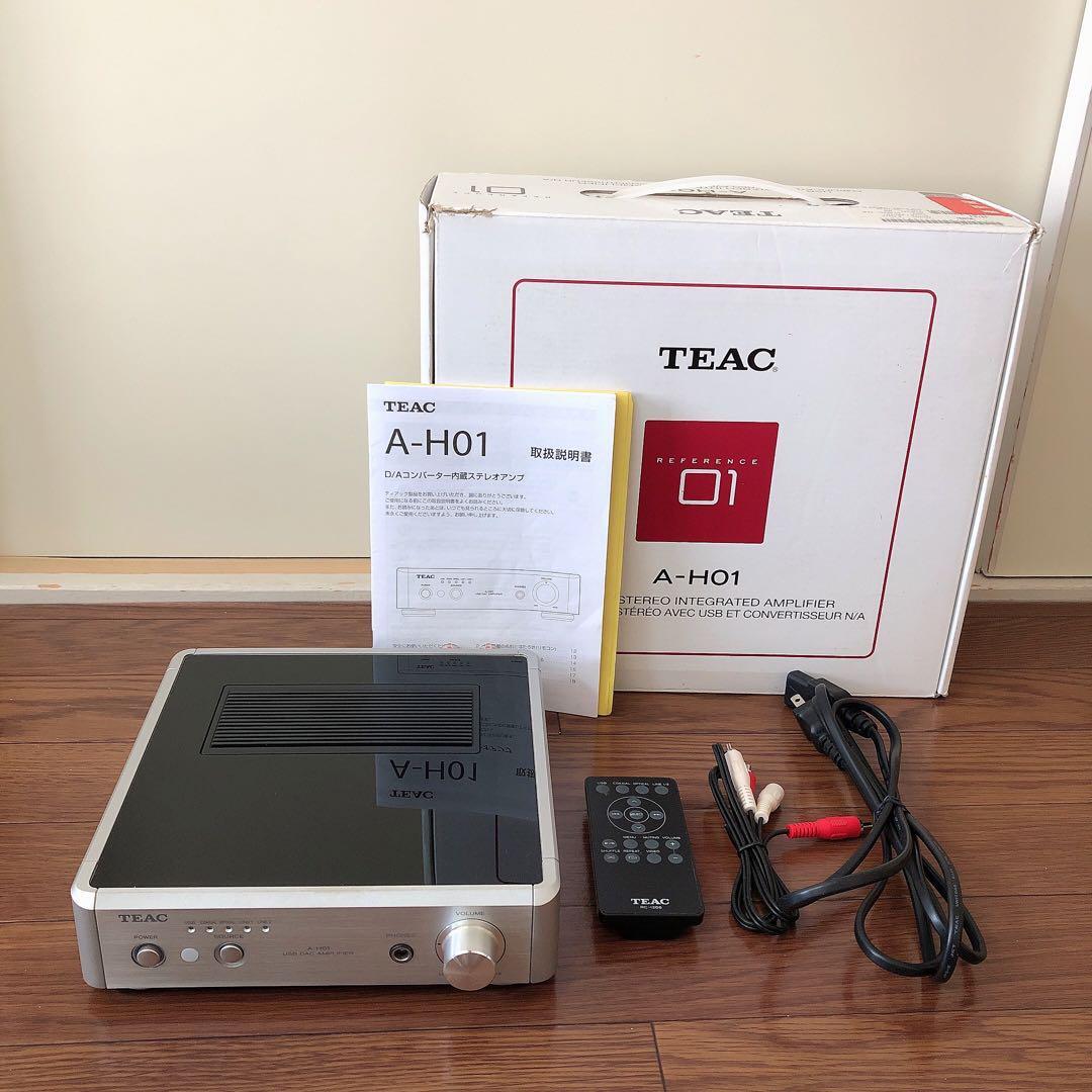 TEAC D/Aコンバーター内蔵ステレオアンプ A-H01 【公式通販】