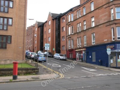 Photo 6x4 Clarkston Road / Brunton Street, G44 Rutherglen Shows the loca c2010