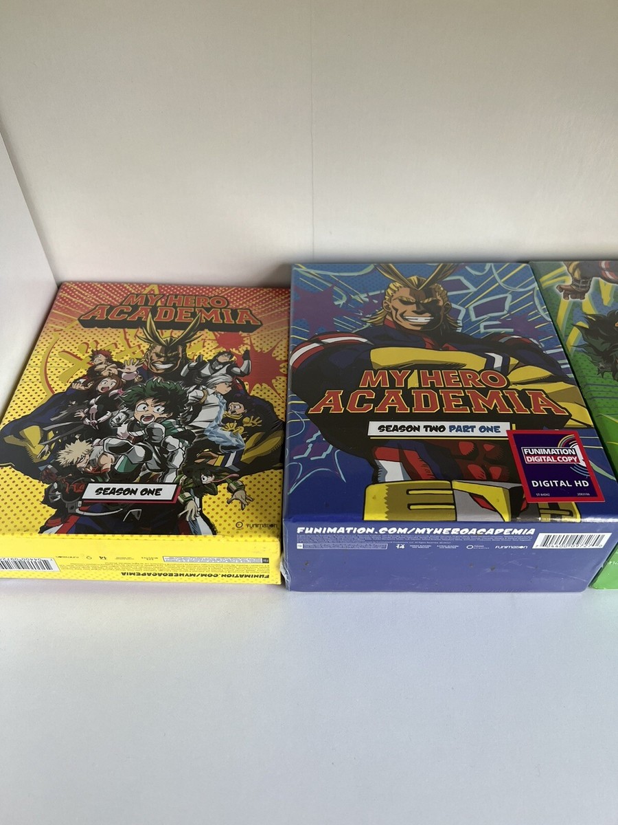 My Hero Academia All Seasons 1-5 Blu-ray DVD Limited Edition box