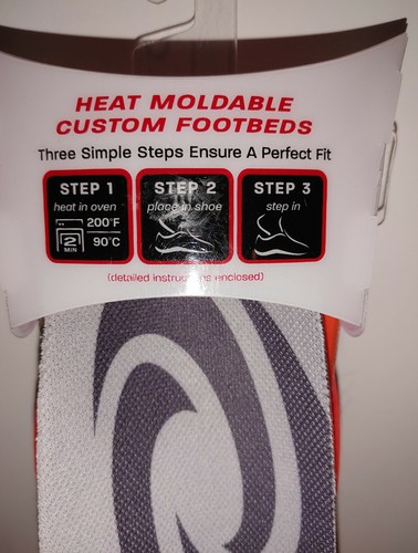 SOLE - Heat Moldable - Women's 4.5 - 5 Custom Footbeds SLIM NEW - Picture 3 of 6