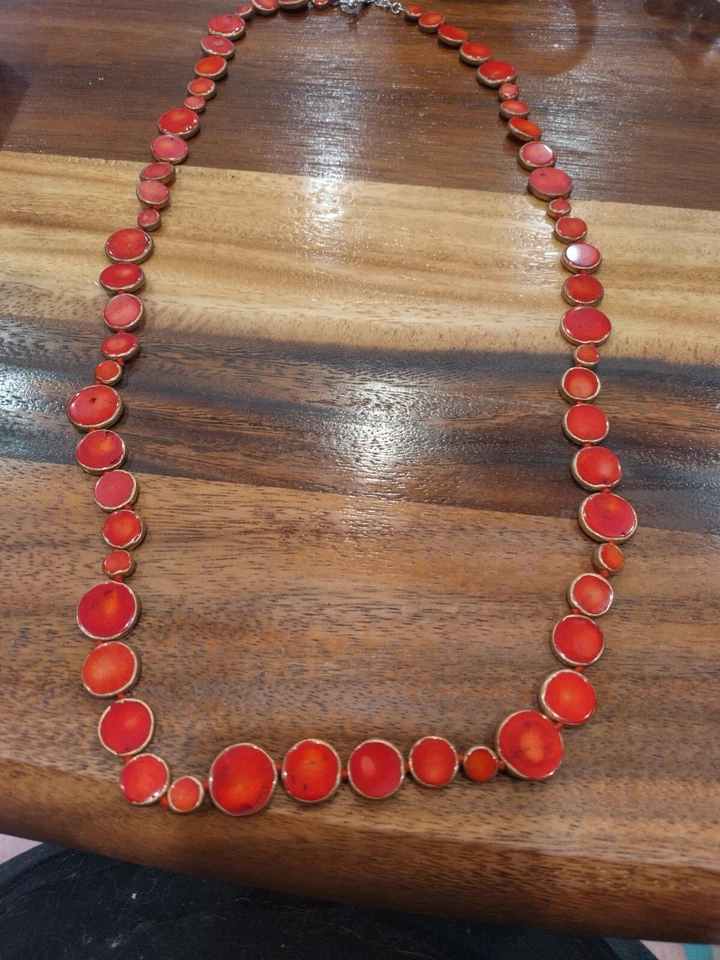 qvc fine jewelry Necklace With Red Gemstones - Image 3 of 3