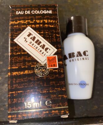Tabac Original Maurer and Wirtz Eau de Cologne Splash 15 ml 0.5 oz Men Mini