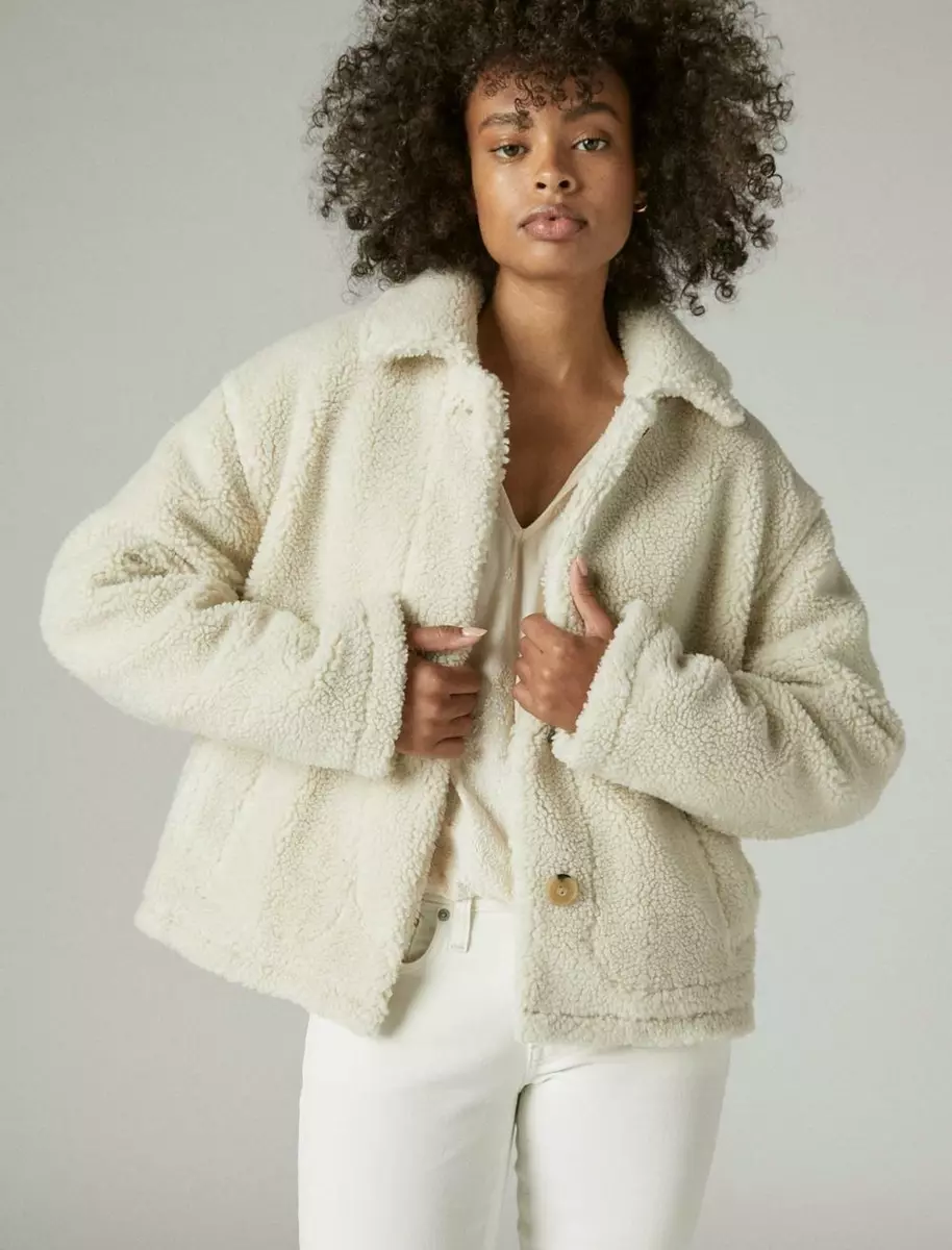 Lucky brand cheap teddy coat