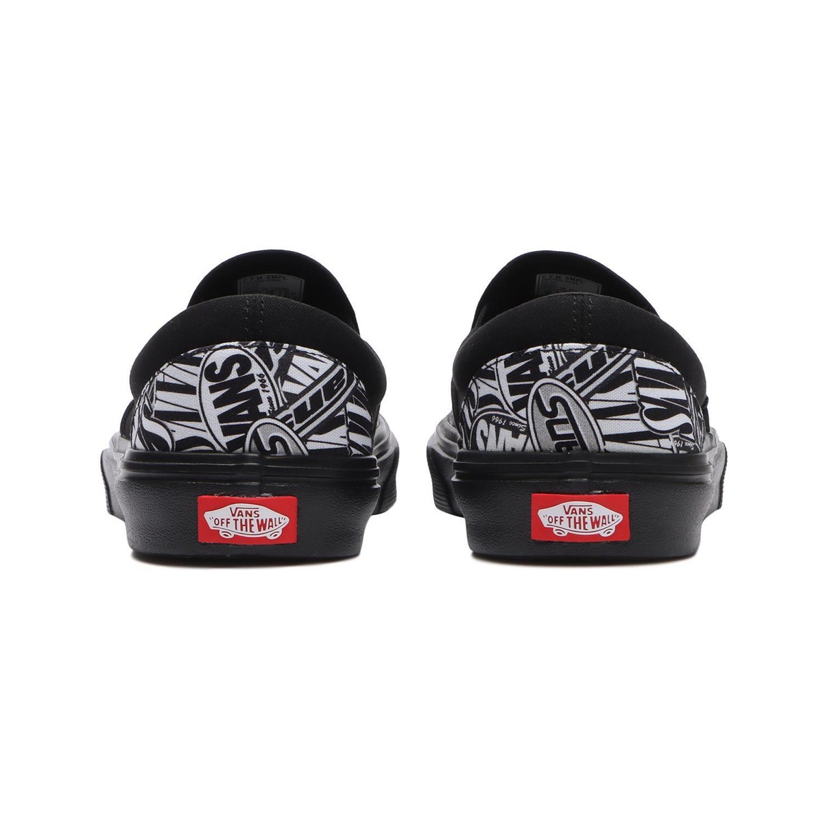 ◆VANS◆ヴァンズ SLIP ON LITE V98 LITE LOGO.P BLACK/LOGO VANS SLIP ON LITE V98 LITE LOGO.P BLACK/LOGO Skateboarding