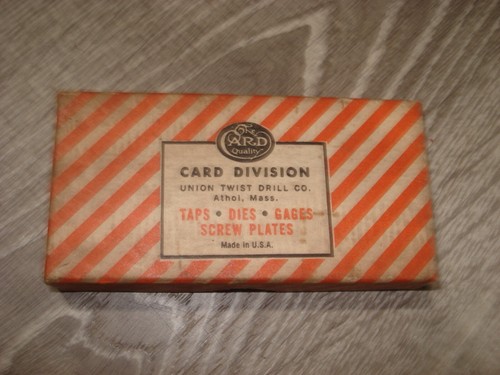 Card Division No 3030 NOS 1/2 X 13 NC HS GH3 4 FLUTE PLUG TAPS USA Lot of 3 - Bild 2 von 4