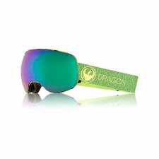 Dragon X2 SN-17088 Mill Lumalens Green Ion 1 Light Amber Snow Goggles