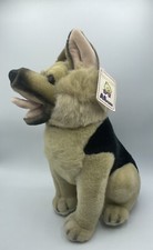 Vtg A A Plush German Shepherd Dog Soft N' Cuddly w/Tag
