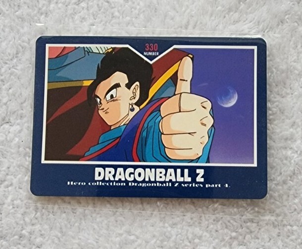 Dragon Ball Z Hero Collection Series 4 1995 Artbox 330 Gohan Z Sword
