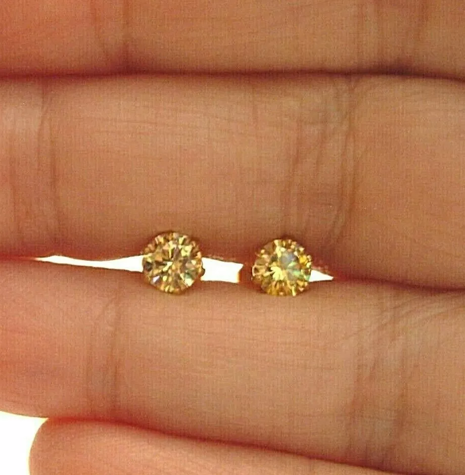 Strontium titanate hotsell stud earrings