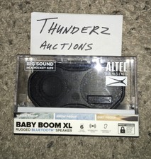 Altec Lansing Baby Boom XL IMW270 Portable Bluetooth Speaker Black NEW IN BOX