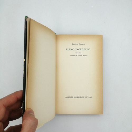 "PIANO INCLINATO" Georges Simenon, Medusa Mondadori 1965 - Prima edizione - Picture 3 of 4