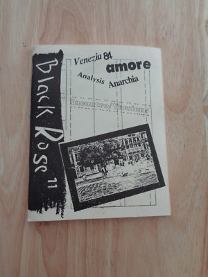 Black Rose 11, Venezia 84 Amore Analysis Anarchia Incontro/Versions 1985 SC