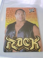 The Rock 2002 WWF World Wrestling Federation Vending Sticker Dwayne Johnson