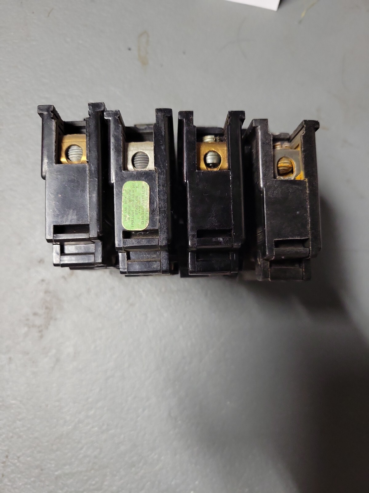 FPE NA120 20 Amp 1 Pole Stab-Lok Type NA  *Lot of 4* 