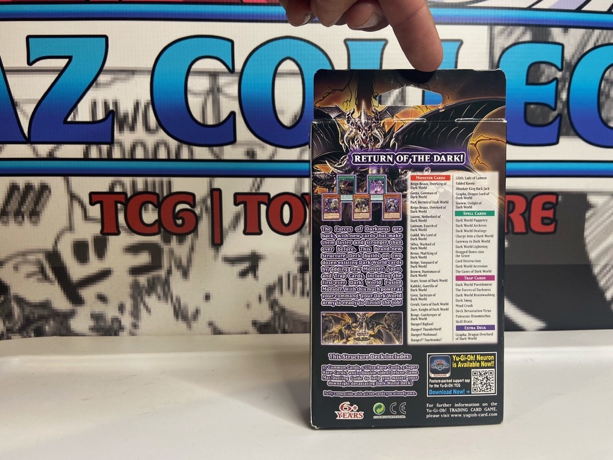 NEW Konami Yu-Gi-Oh TCG Dark World Deck - 45 Cards 1st edition | eBay NEW Konami Yu-Gi-Oh TCG Dark World Deck - 45 Cards 1st edition | eBay