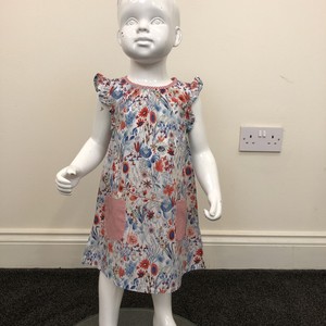 next girls stripe dress