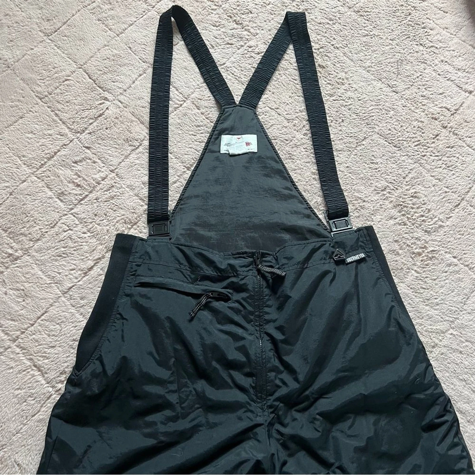 Vintage Obermeyer Ski Snow Bib Jumpsuit Winter Skiing Sporty Outdoor Gorp Sz 18