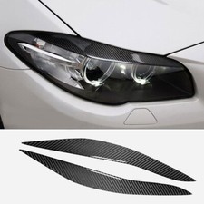 2*For-5Series F10 2010-2013 Headlight Cover Eyelid Eyebrow Eye Lid Brow Set