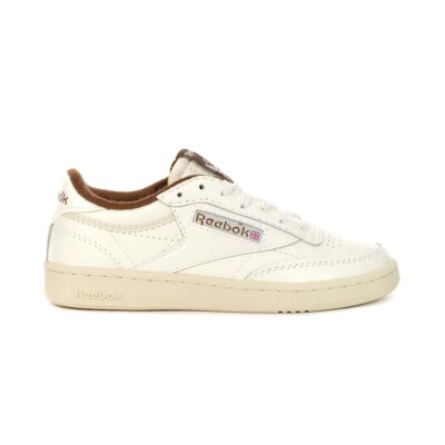 Reebok Men's Club C 85 Vintage White/Chalk/Brown Sneakers GZ5156