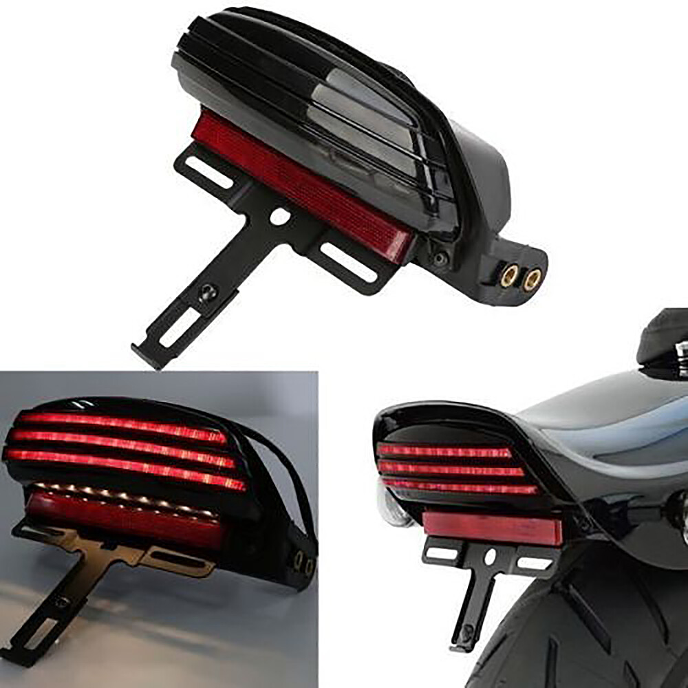 Tri Bar Fender LED Rear Tail Light For Harley Night Train Tri Bar Fender LED Rear Tail Light For Harley Night Train