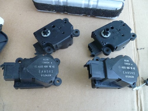aqh,1x 1 Stück MERCEDES-BENZ C-KLASSE Steuergerät Stellmotor Heizung A2038201642