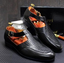 Men's summer fashion first-layer cowhide toe-cap sandals and leather shoes 