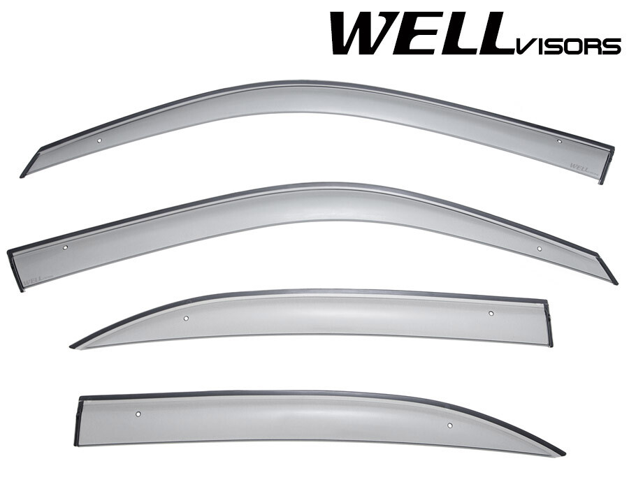 WellVisors Side Window Deflectors Mercedes W210 EClass 9602 Premium