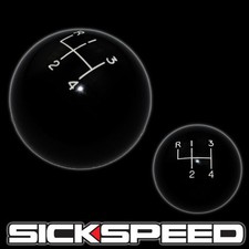 Black Olskool Shift Knob For 4 Speed Short Throw Shifter Selector Un2 Kit E
