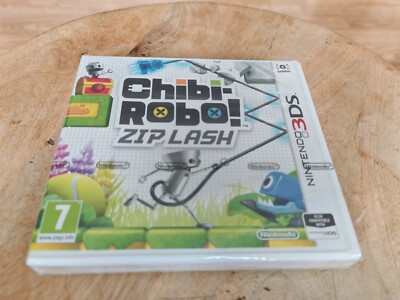 Brandneu Sealed Chibi Robo Zip Lash Nintendo 3DS Spiel PAL
