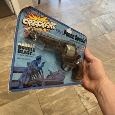 Vintage 1975 Mattel Crrackfire Police Special Cap Gun - Sealed