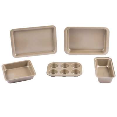 Salter Bakes Bakeware Set Piece Trays Non-Stick Oven Safe (damaged  packaging) UK