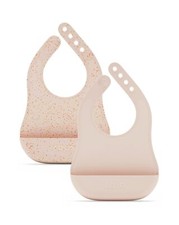 Lalo The Bib - Waterproof, Non-Toxic Silicone Baby Bib with Adjustable Neck B...