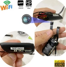 1080P HD WIFI IP smallest camera Battery operated for 4 hours pinhole secure Cam