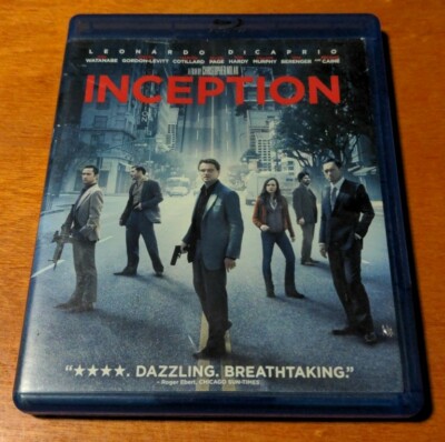 Inception Blu-ray Christopher Nolan   Leonardo DiCaprio  Michael Caine  Hardy