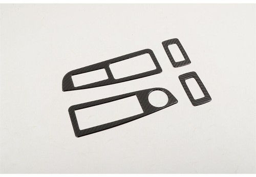 Interruptor de elevación de ventana de fibra de carbono para Dodge Charger 06-10 Chrysler 300C 04-09 - Imagen 8 de 10