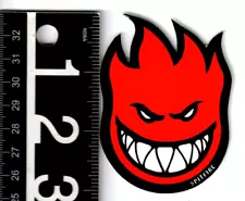 Spitfire Red Bighead Sticker 3 in x 2.25 in Classic Skateboard Decal