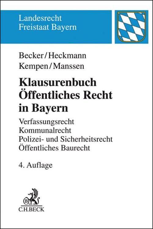 Thumbnail - Klausurenbuch Öffentliches Recht In Bayern Ulrich Becker (u. A.)