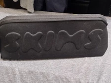 SKIMS Neoprene Black Long Pouch Bag Clutch for Shapewear Makeup