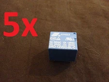 5 Pieces 10A 5 pins SONGLE SRD PCB power Relay SRD-12VDC-SL-C b13