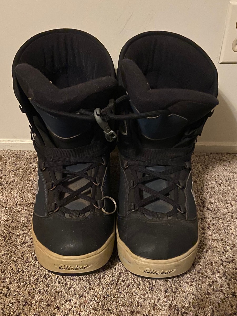 💧 K2 Clicker NAVY BLUE Step-On Snowboard Boots MEN'S SIZE US 14